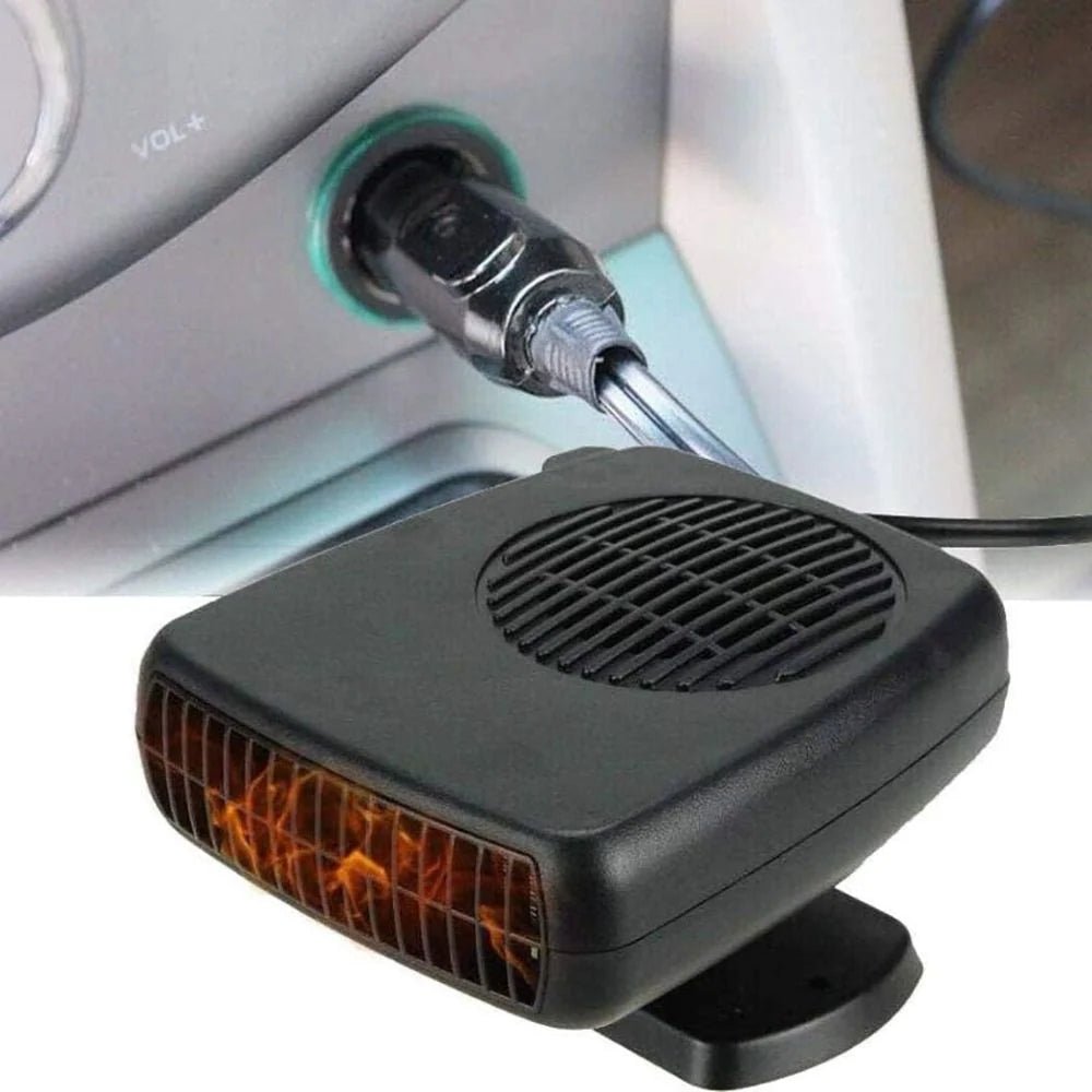 12V Ceramic Car Heater for Rapid Cabin Warming – Adjustable 150-300W with Thermostat - We are MFEO