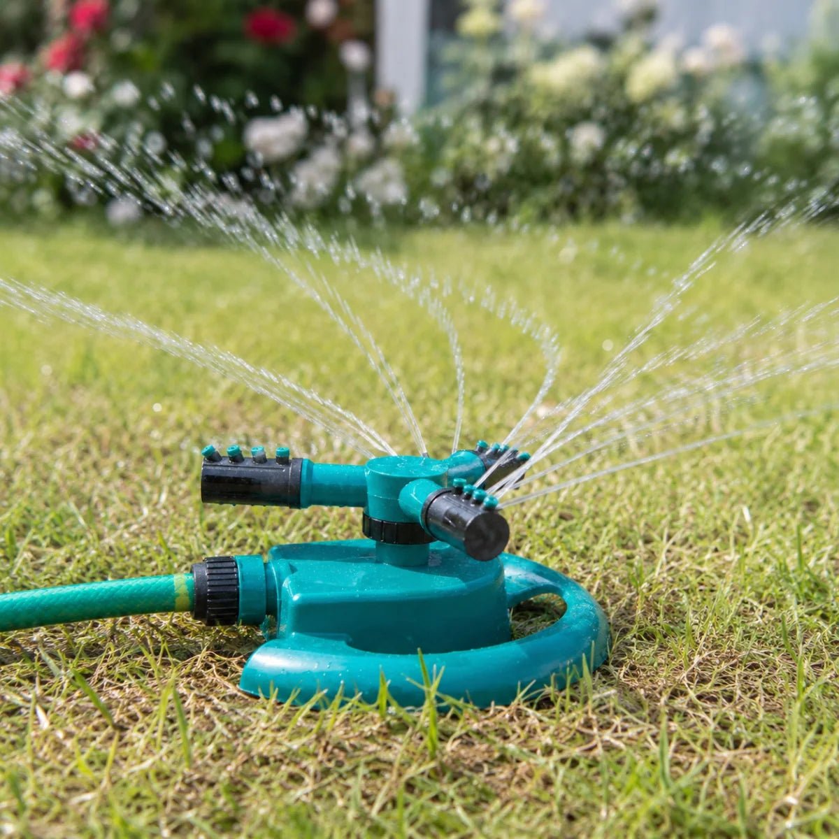 360 Degree Garden Sprinkler – Adjustable Nozzles for Lawn Irrigation and Watering - We are MFEO