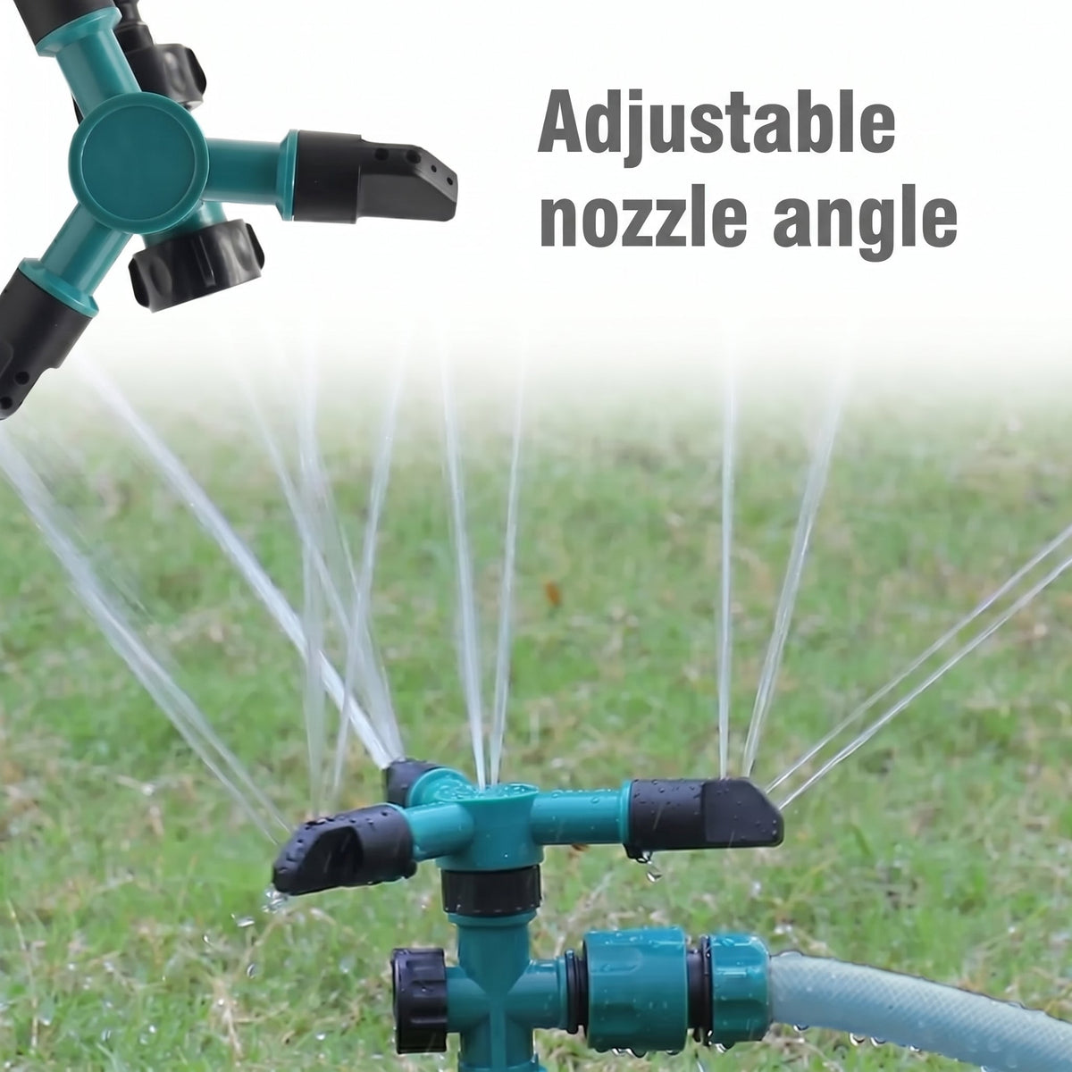 360° Garden Sprinkler for Efficient Irrigation – Adjustable Spray for Lawns and Flower Beds - We are MFEO