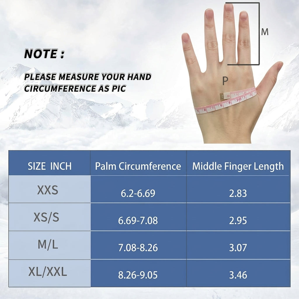 Heated Gloves for Winter – Touchscreen Compatible with Adjustable Heat Settings - We are MFEO