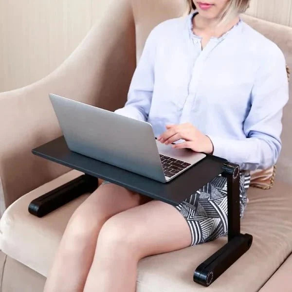 Adjustable Laptop Stand for Desk – Portable Riser with Detachable Mouse Pad 4
