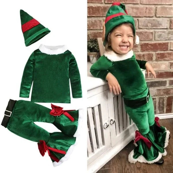Children's Santa Claus Costume for Ages 2-8 – Embroidered, Comfortable Holiday Outfit 0