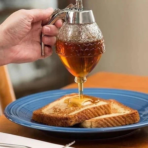 Honey Dispenser Kettle – 200ml Transparent Acrylic for Easy Serving in Kitchen 0