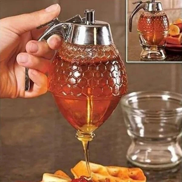 Honey Dispenser Kettle – 200ml Transparent Acrylic for Easy Serving in Kitchen 1