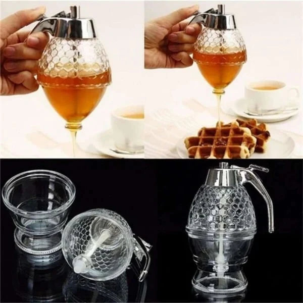 Honey Dispenser Kettle – 200ml Transparent Acrylic for Easy Serving in Kitchen 4