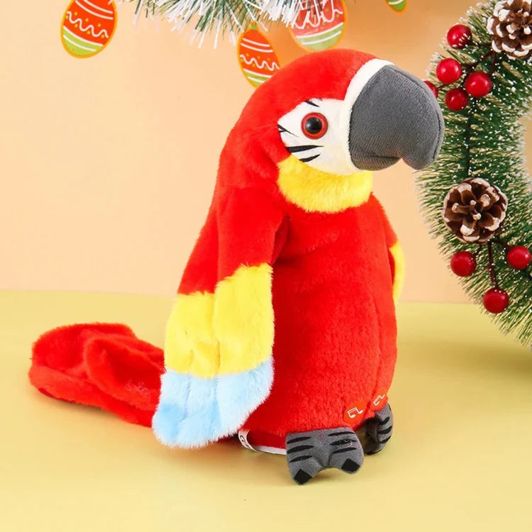 Interactive Talking Parrot Plush Toy – Counting and Music for Early Learning 0