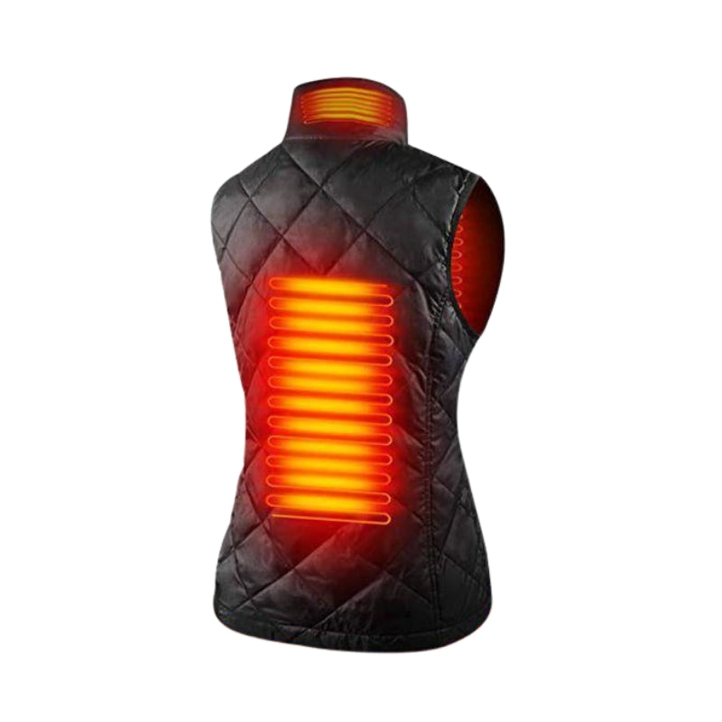 Ladies Heated Vest with Multi-Zone Heating – Slim Fit for Winter Layering 1