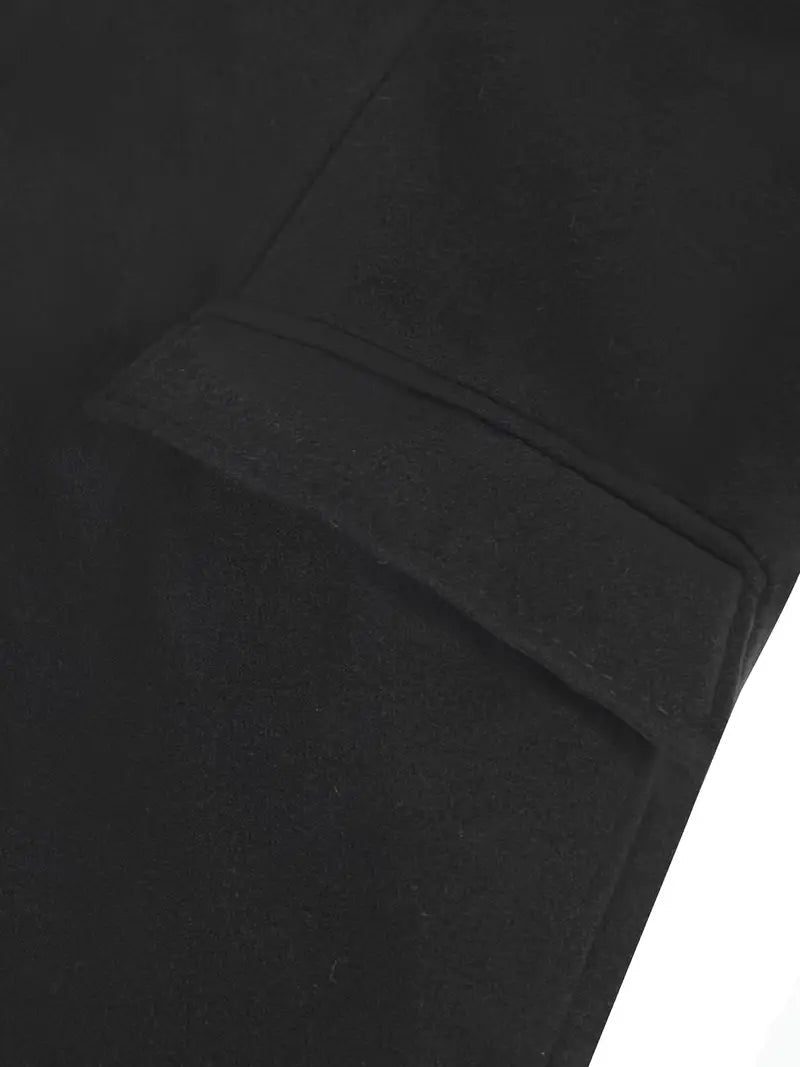 Men's Long Trench Coat – Slim Fit with Notched Lapel for Cooler Months 4