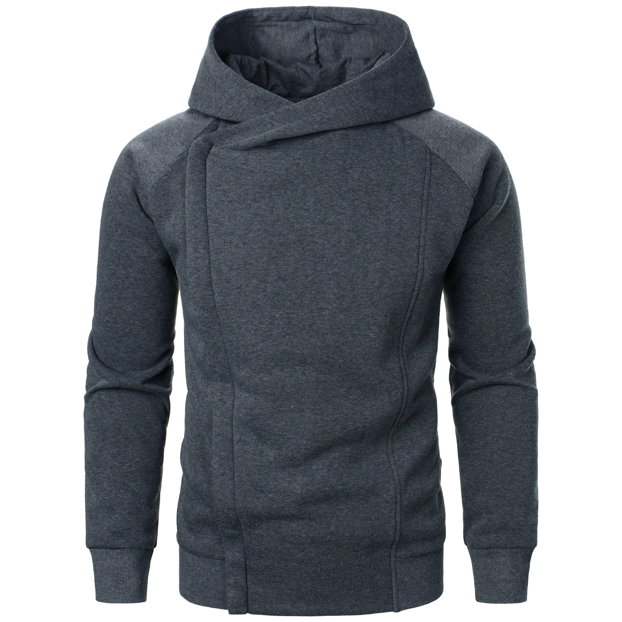 Men's Zip Up Hoodie with Pockets – Comfortable Sweatshirt for Casual Wear and Layering 0