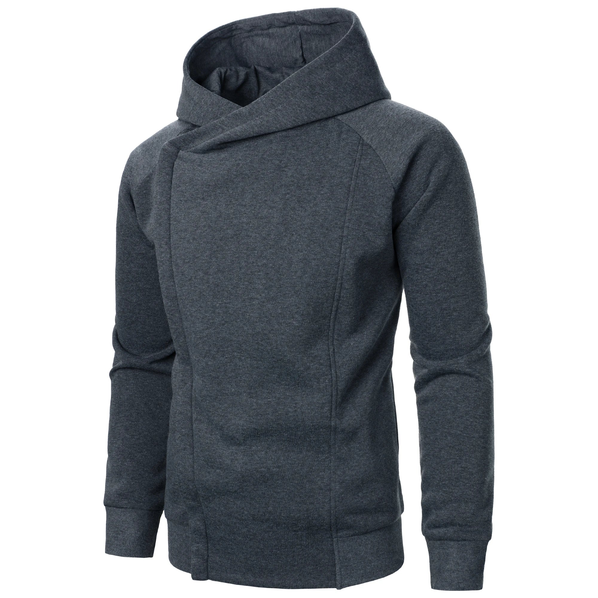Men's Zip Up Hoodie with Pockets – Comfortable Sweatshirt for Casual Wear and Layering 1