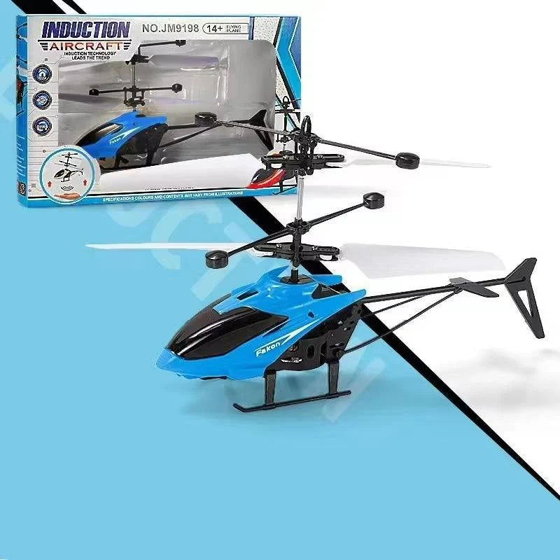 RC Helicopter for Kids 6-12 – Auto-Start, App Control, Flexible Blades, Safe Design 0