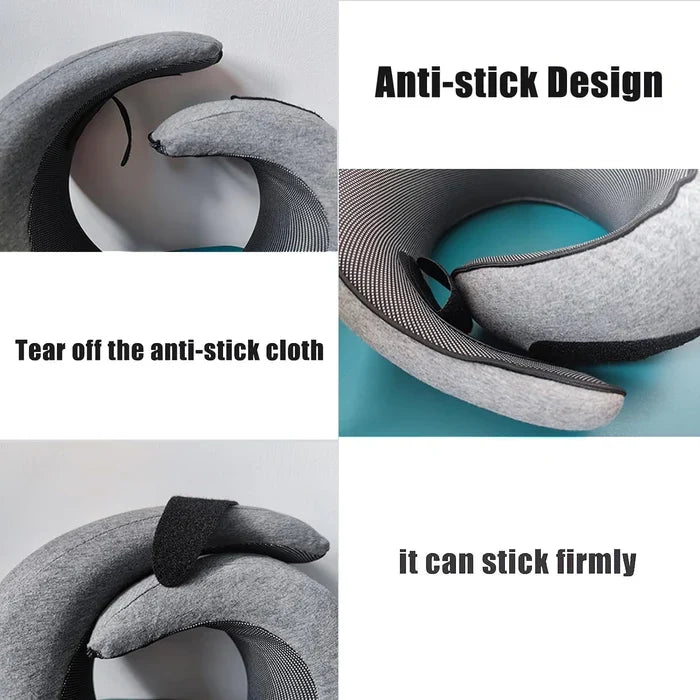 Travel Neck Pillow – Memory Foam U-Shape for Adjustable Support, Ideal for Long Journeys 6
