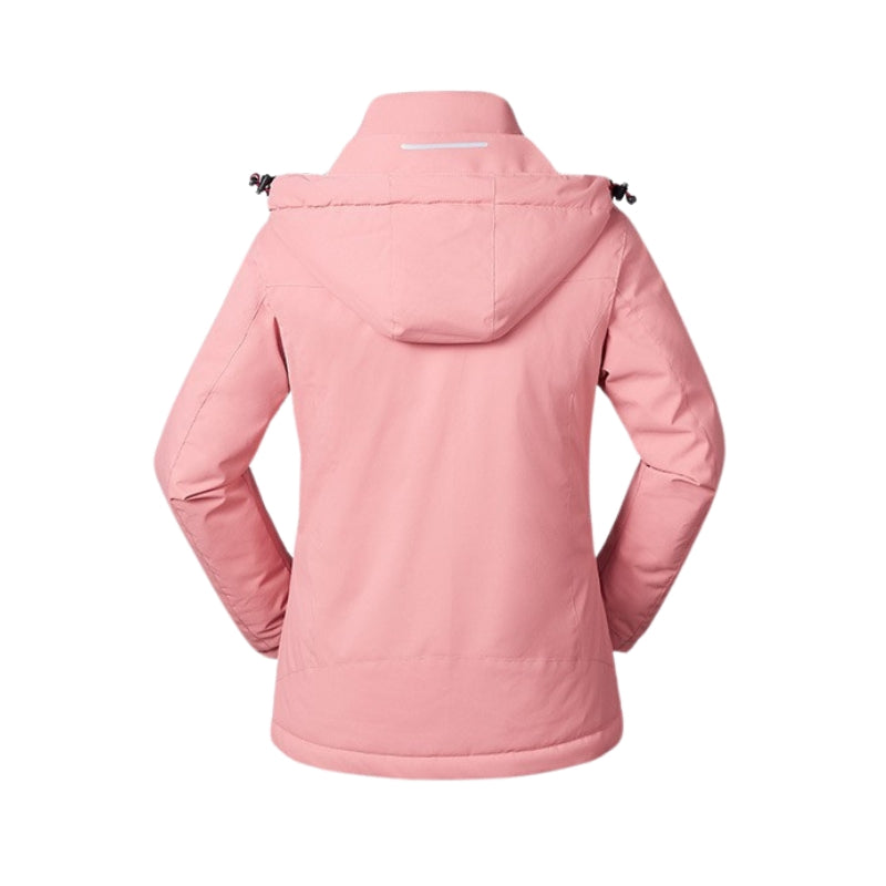 Women's Heated Jacket for Winter – USB Power, Adjustable Temperature, Detachable Hood 4