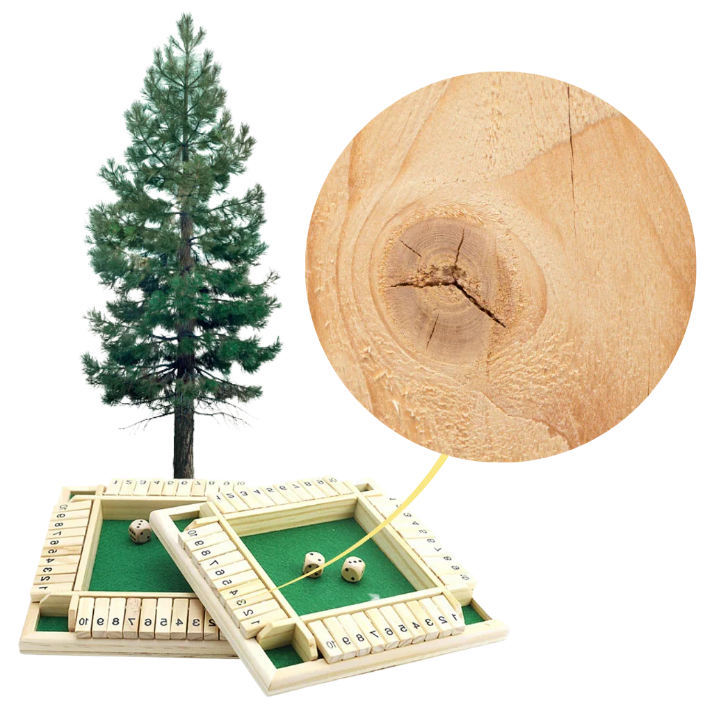 Wooden Dice Game for Kids – Educational Arithmetic Learning Set for Family Fun 2