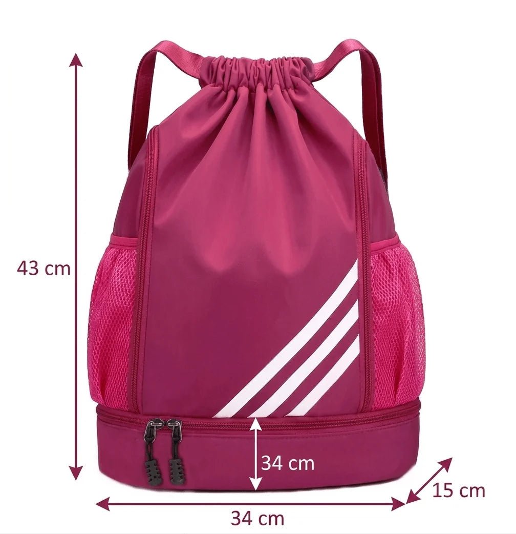 Basketball Backpack with Waterproof Ball Compartment – Wet/Dry Sections for Athletes - We are MFEO