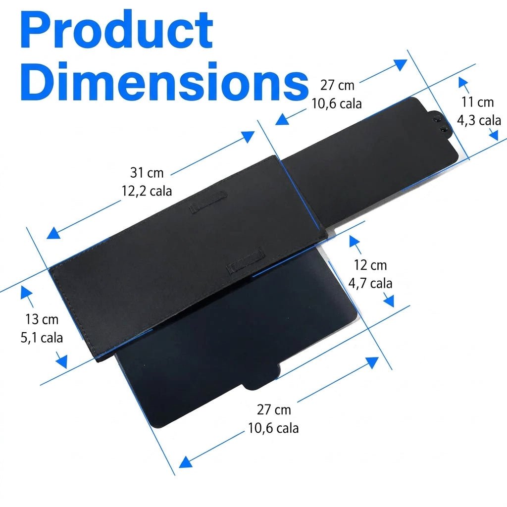 Car Sun Visor for Glare Reduction – Adjustable Dual Mode with Velcro Strap, Fits Most Vehicles - We are MFEO