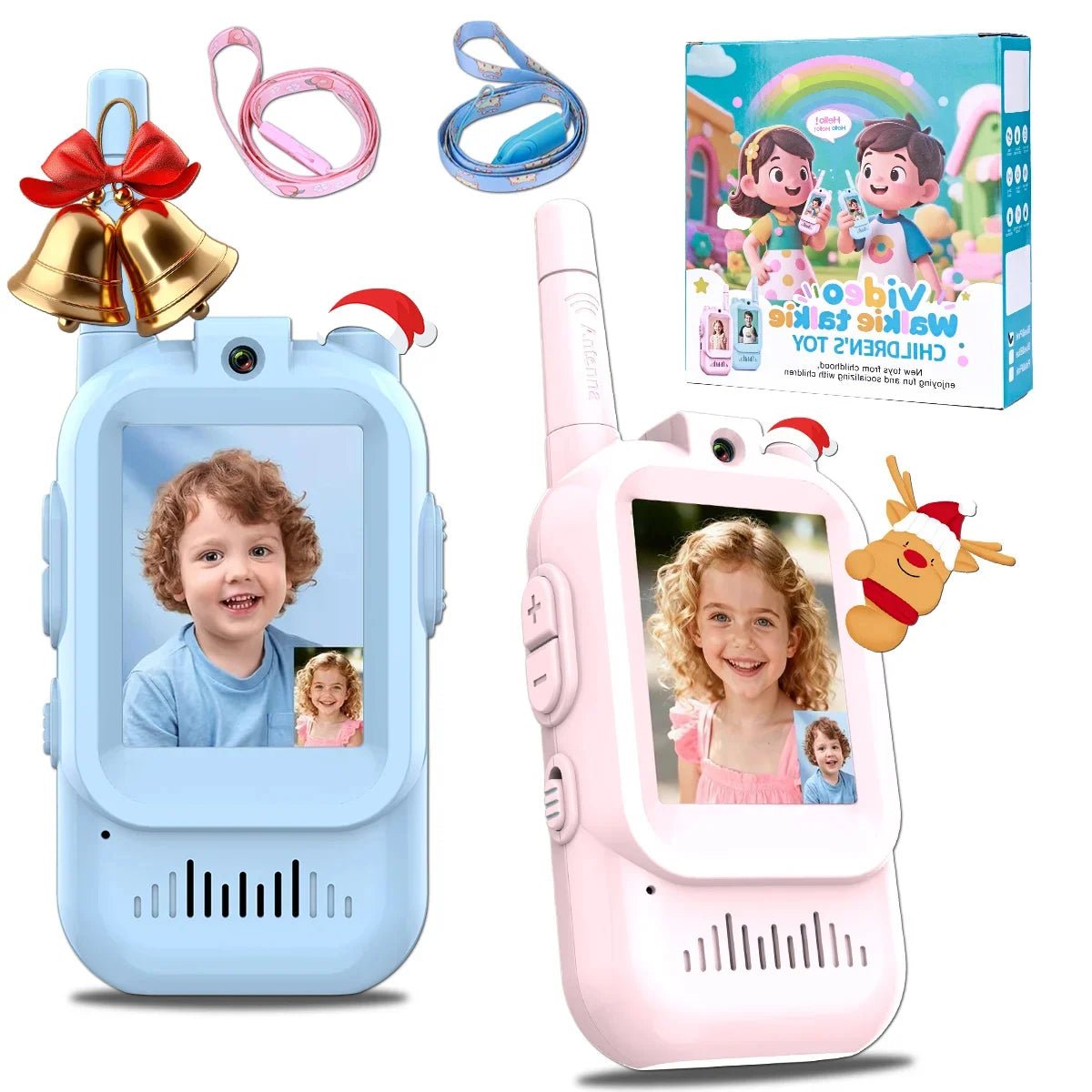 Children's Video Walkie Talkies – Long Range, Real-Time Communication for Indoor and Outdoor Play - We are MFEO