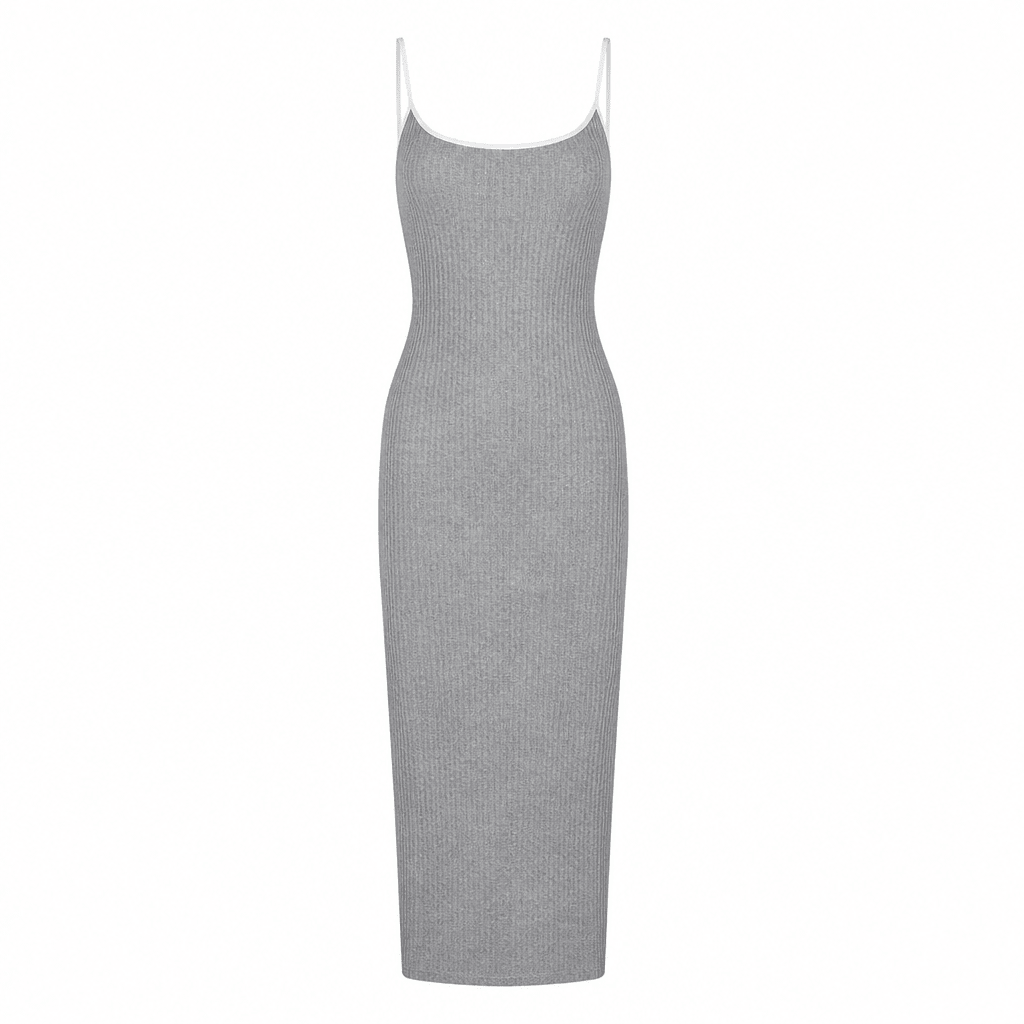 Cocktail Dress – Slim Fit Midi with Adjustable Straps - We are MFEO