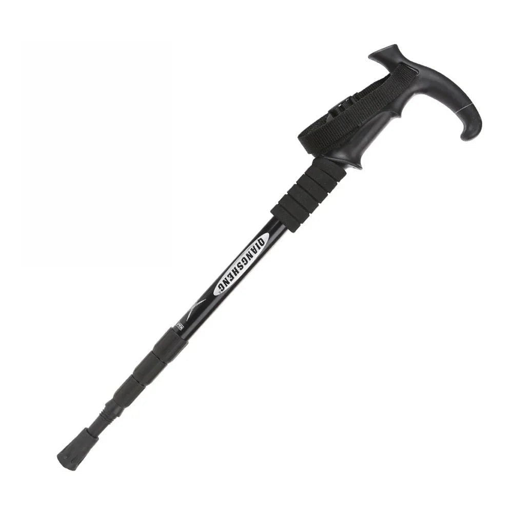 Collapsible Hiking Poles with Adjustable Length – Lightweight, Shock Absorption for Trekking - We are MFEO