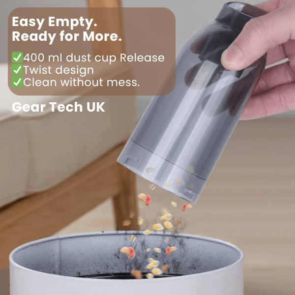 Cordless Car Vacuum Cleaner – 95,000 Pa Suction with 6 Nozzles for Efficient Car Cleaning - We are MFEO