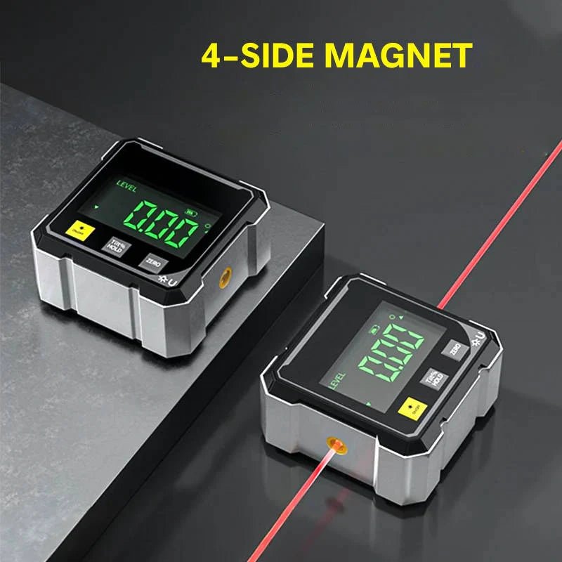 Digital Angle Finder with Laser – Accurate Measurement Tool for Woodworking and Metalworking - We are MFEO