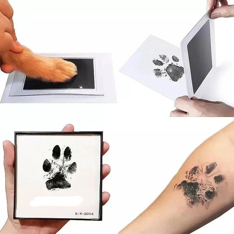 Dog Paw Print Kit – Mess-Free Inkless Impressions for Pets, Includes Disposable Pads - We are MFEO