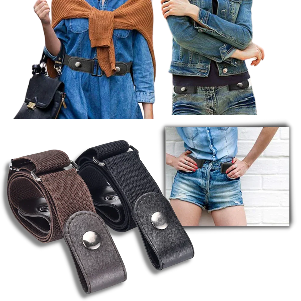 Elastic Belt for Adults and Children – Comfortable Stretch Design without Buckle, Adjustable Fit - We are MFEO