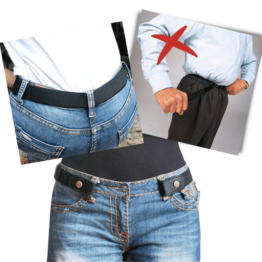 Elastic Belt for Adults and Children – Comfortable Stretch Design without Buckle, Adjustable Fit - We are MFEO