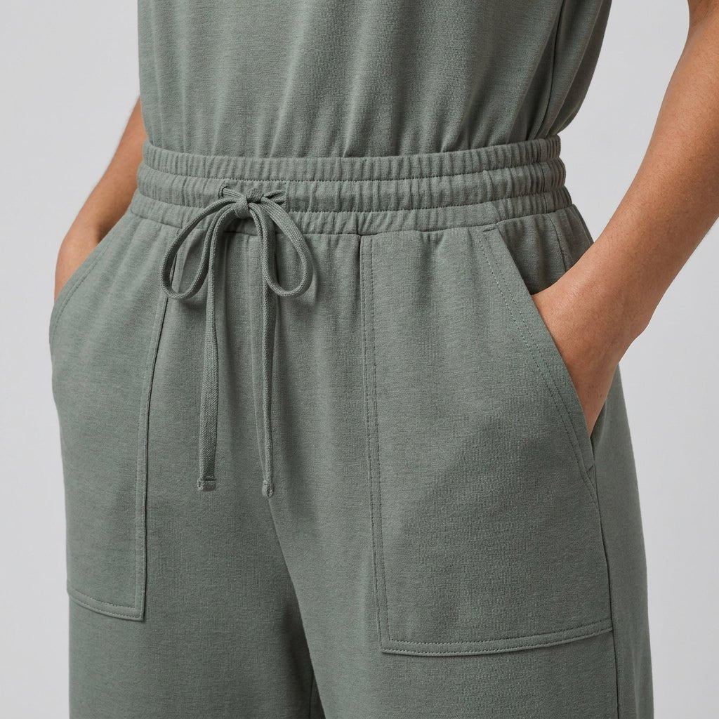 Elegant Jumpsuit – Tailored Fit with Soft Draping - We are MFEO