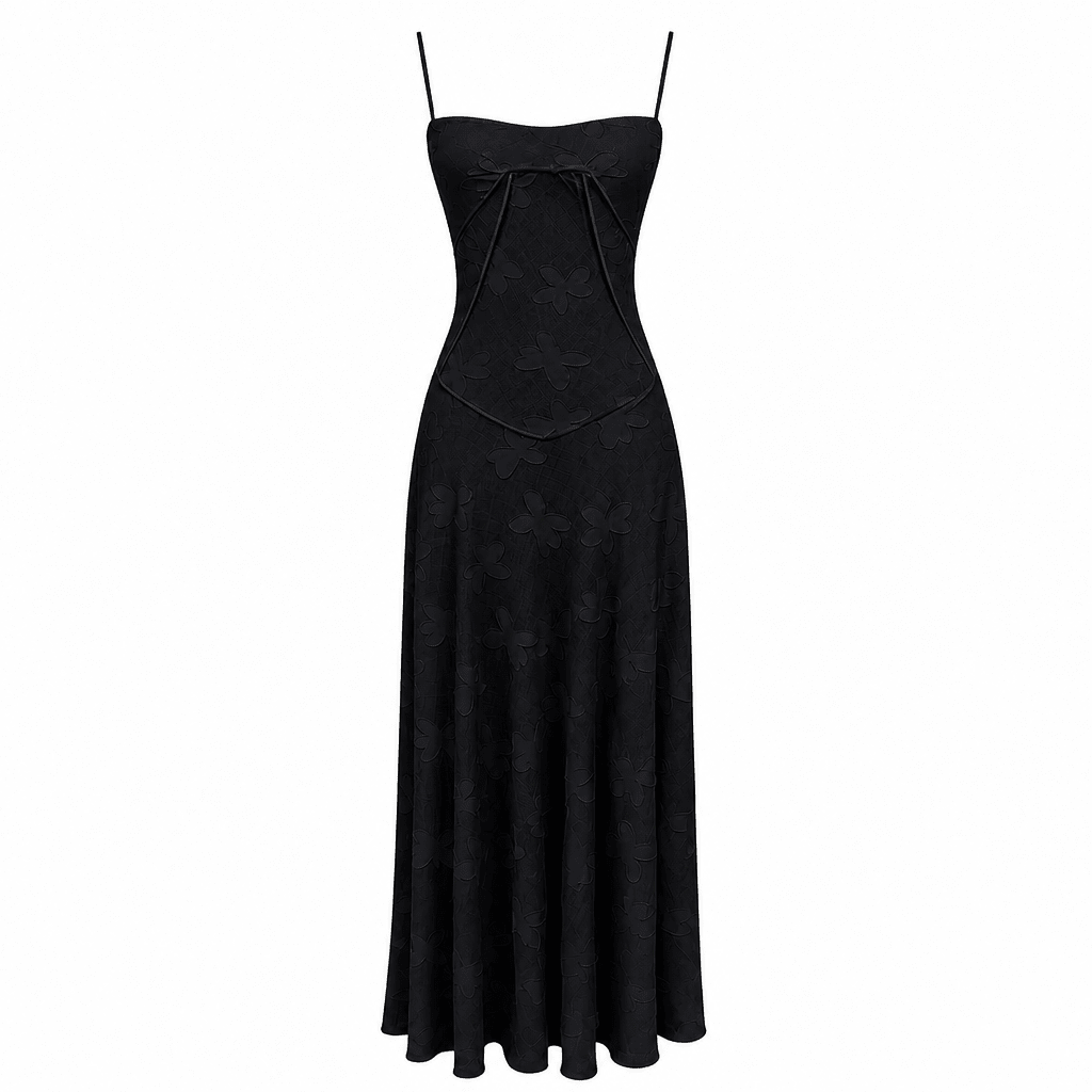Floral Maxi Dress – Elegant for Weddings and Formal Events, Lightweight and Flowing - We are MFEO