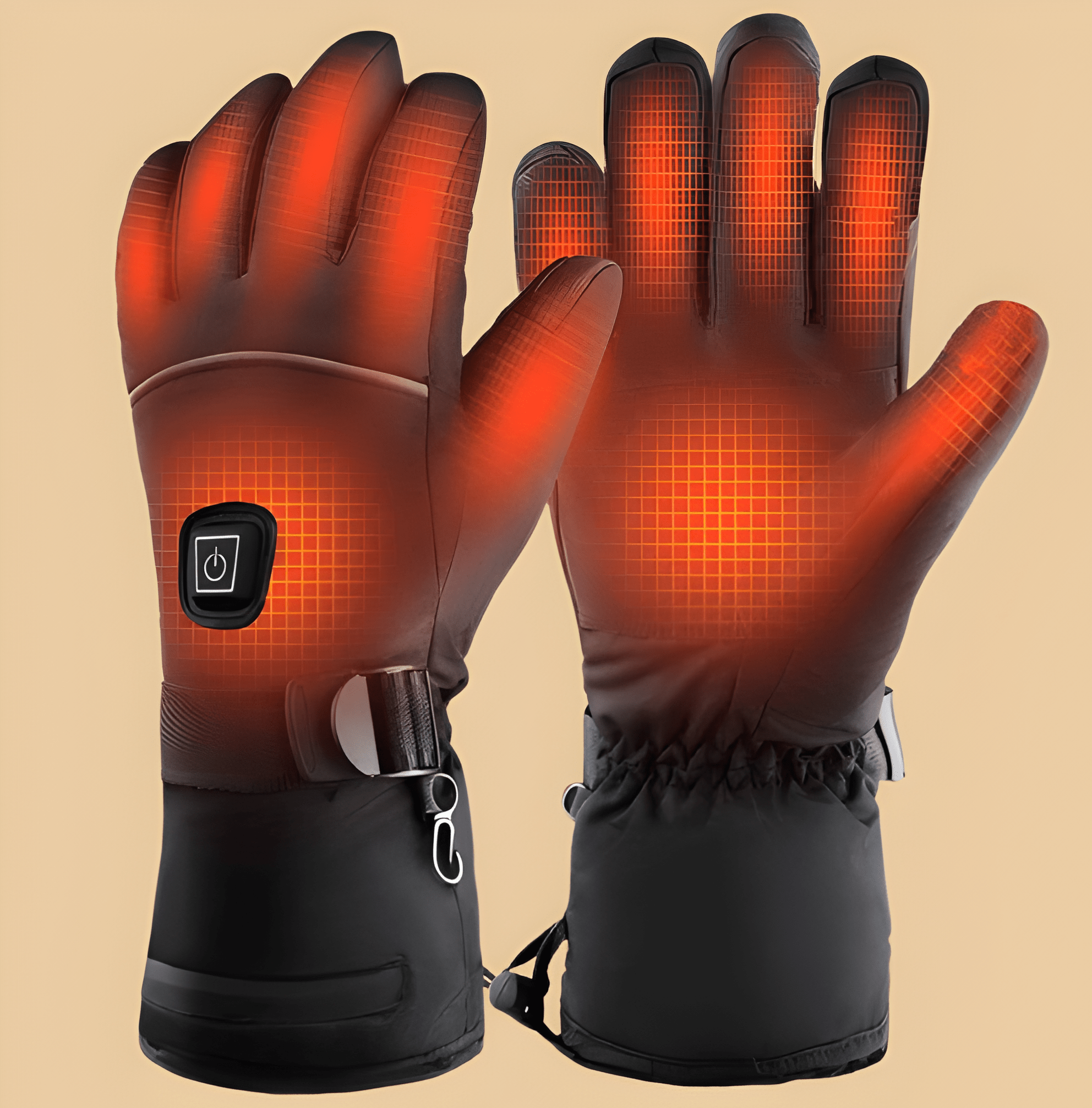 Heated Gloves for Winter – Adjustable Heat, Water-Resistant - We are MFEO