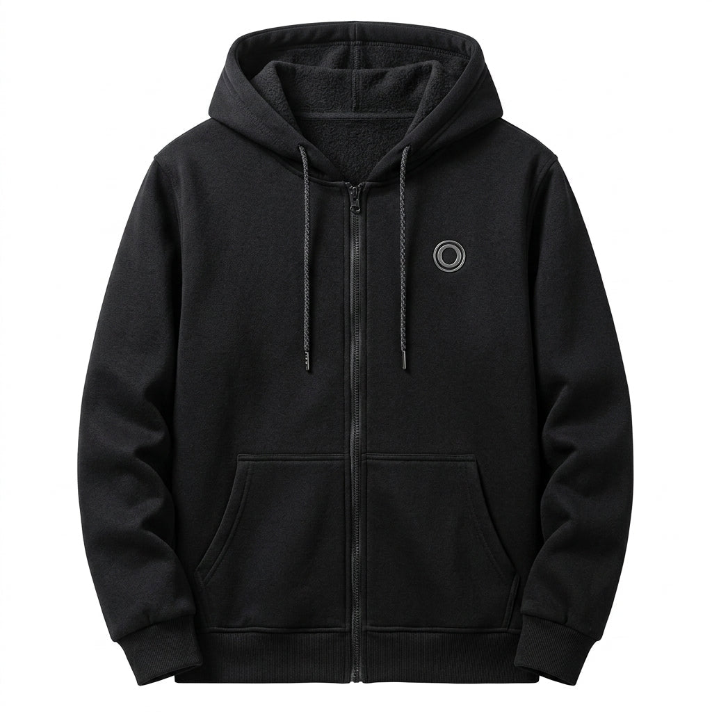 Heated Hoodie for Women – Zip-Up Sweatshirt with Kangaroo Pocket for Winter Warmth - We are MFEO