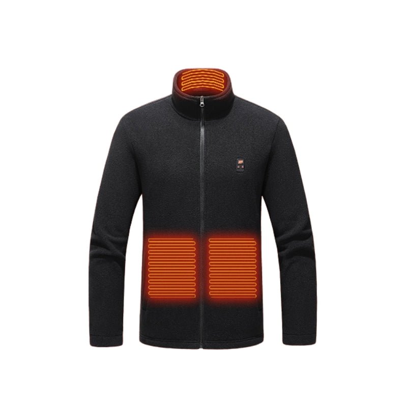 Heated Jacket for Women with Stand Collar – USB-Powered with 9 Heating Zones - We are MFEO