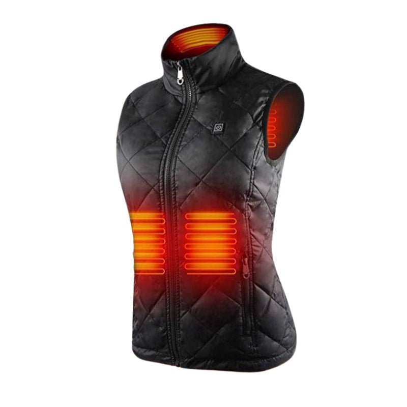 Ladies Heated Vest with Multi-Zone Heating – Slim Fit - We are MFEO