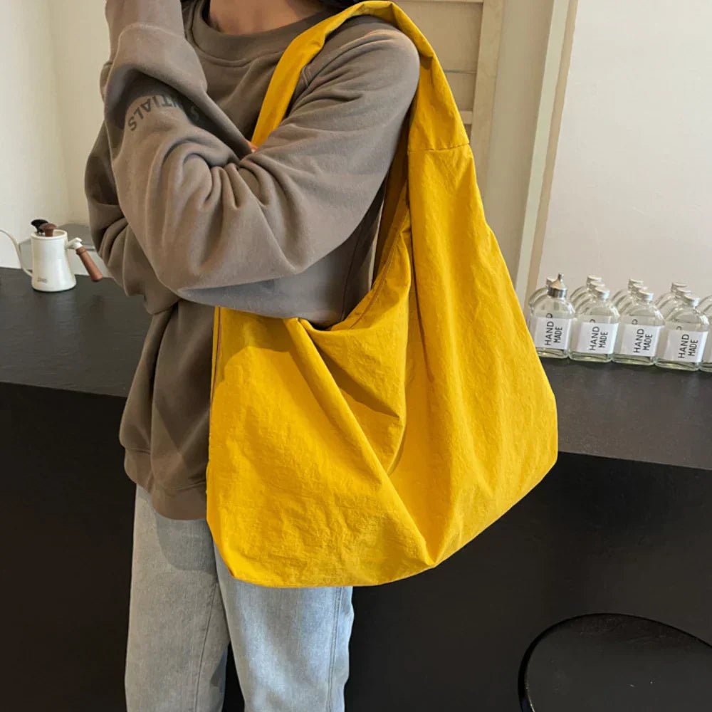 Large Shoulder Bag for Women – Slouchy Hobo Design with Adjustable Toggles - We are MFEO
