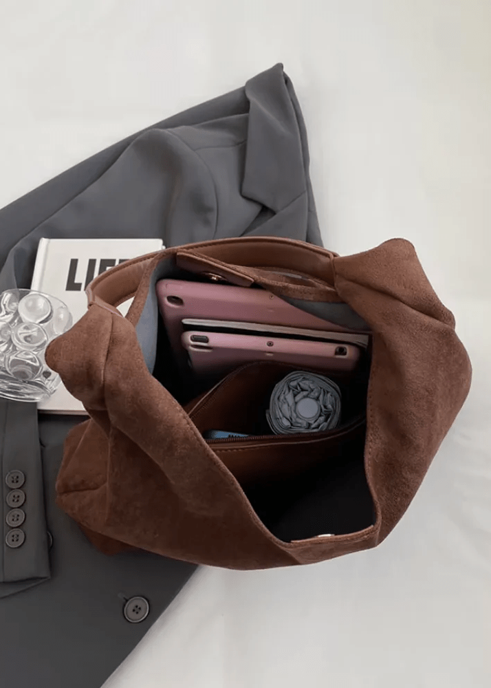 Large Tote Bag – Spacious Slouchy Shoulder Carryall - We are MFEO
