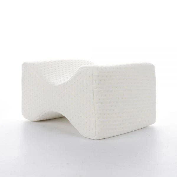 Leg Pillow for Knee and Hip Support – Memory Foam, Ergonomic Shape for Side Sleepers - We are MFEO