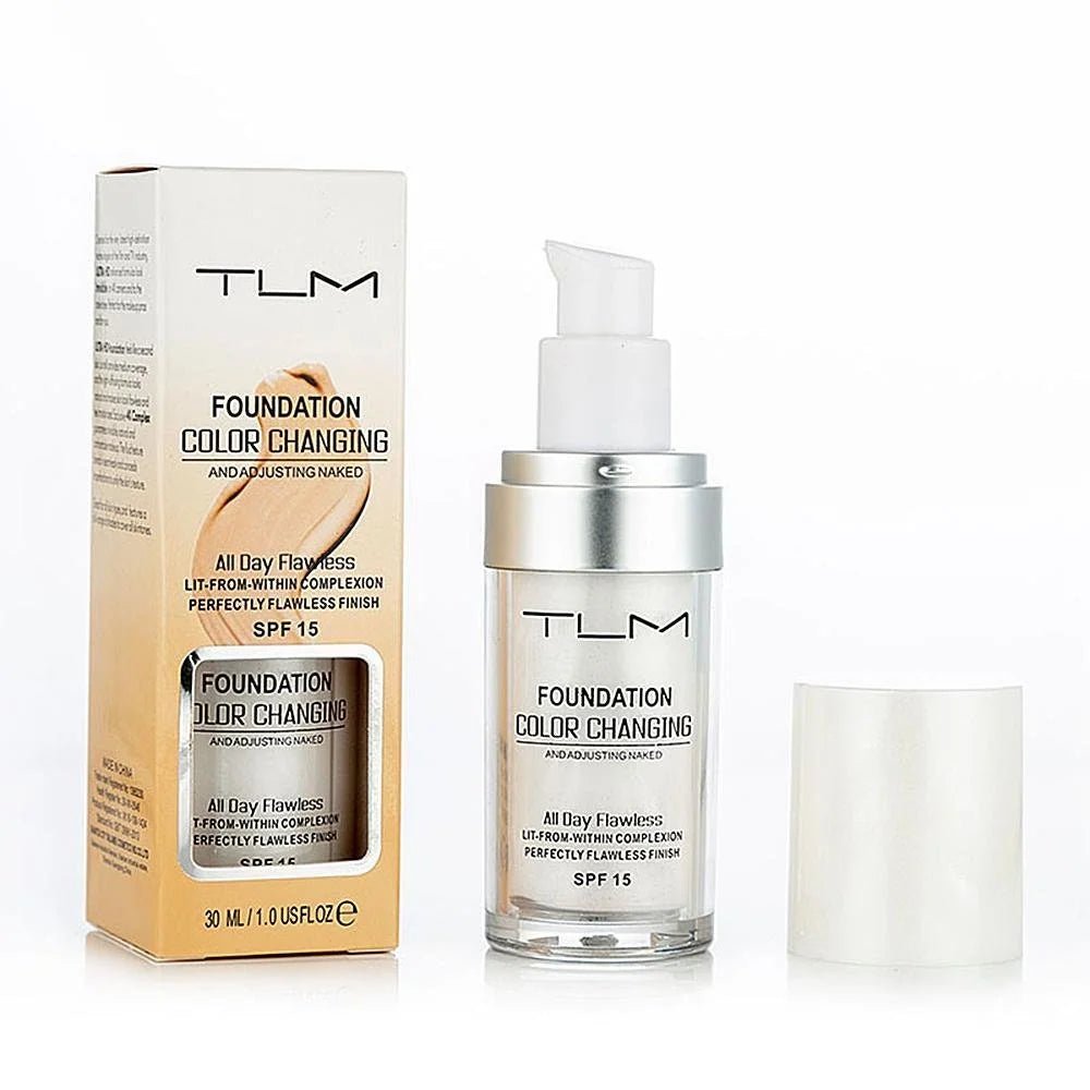 Liquid Foundation for Mature Skin – Self-Adapting Tone with Soft Matte Finish and SPF 15 - We are MFEO
