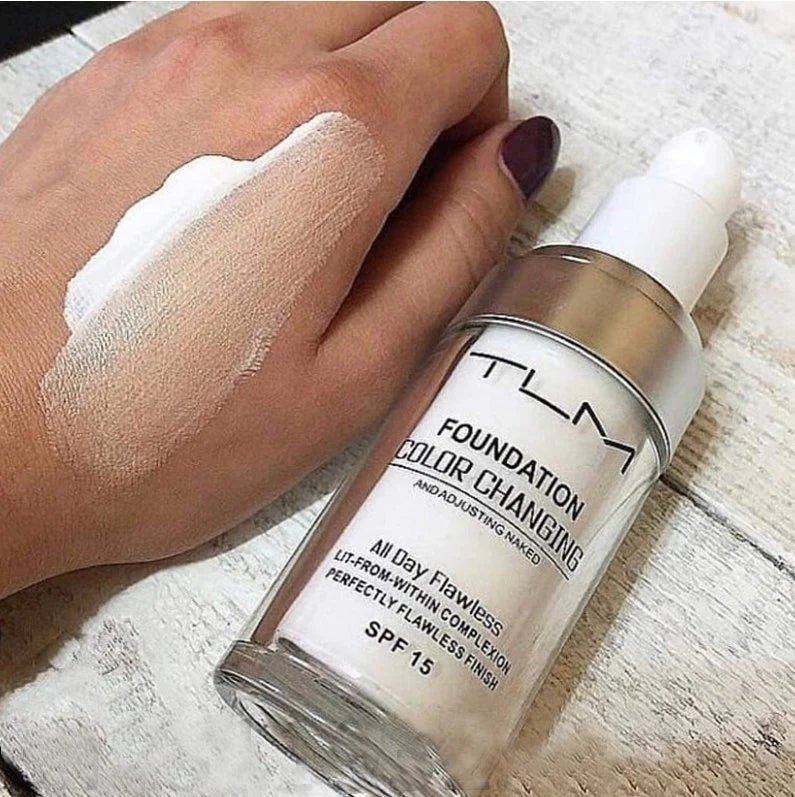 Liquid Foundation for Mature Skin – Self-Adapting Tone with Soft Matte Finish and SPF 15 - We are MFEO