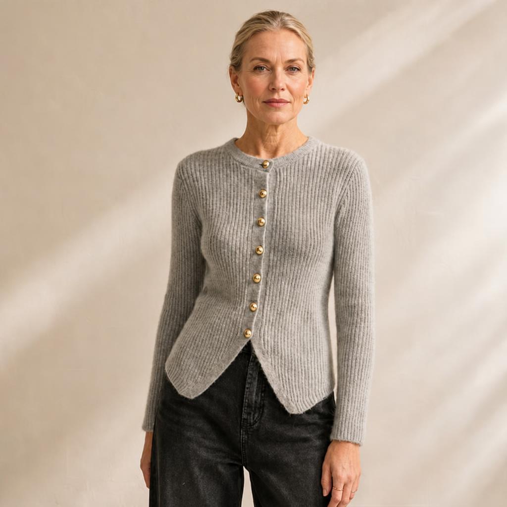 Long Cardigan for Women – Button Down Knit Layering Piece for Casual Wear - We are MFEO