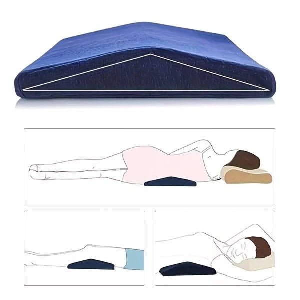 Lumbar Support Pillow for Sleeping – Ergonomic Cushion with Breathable Mesh Padding - We are MFEO