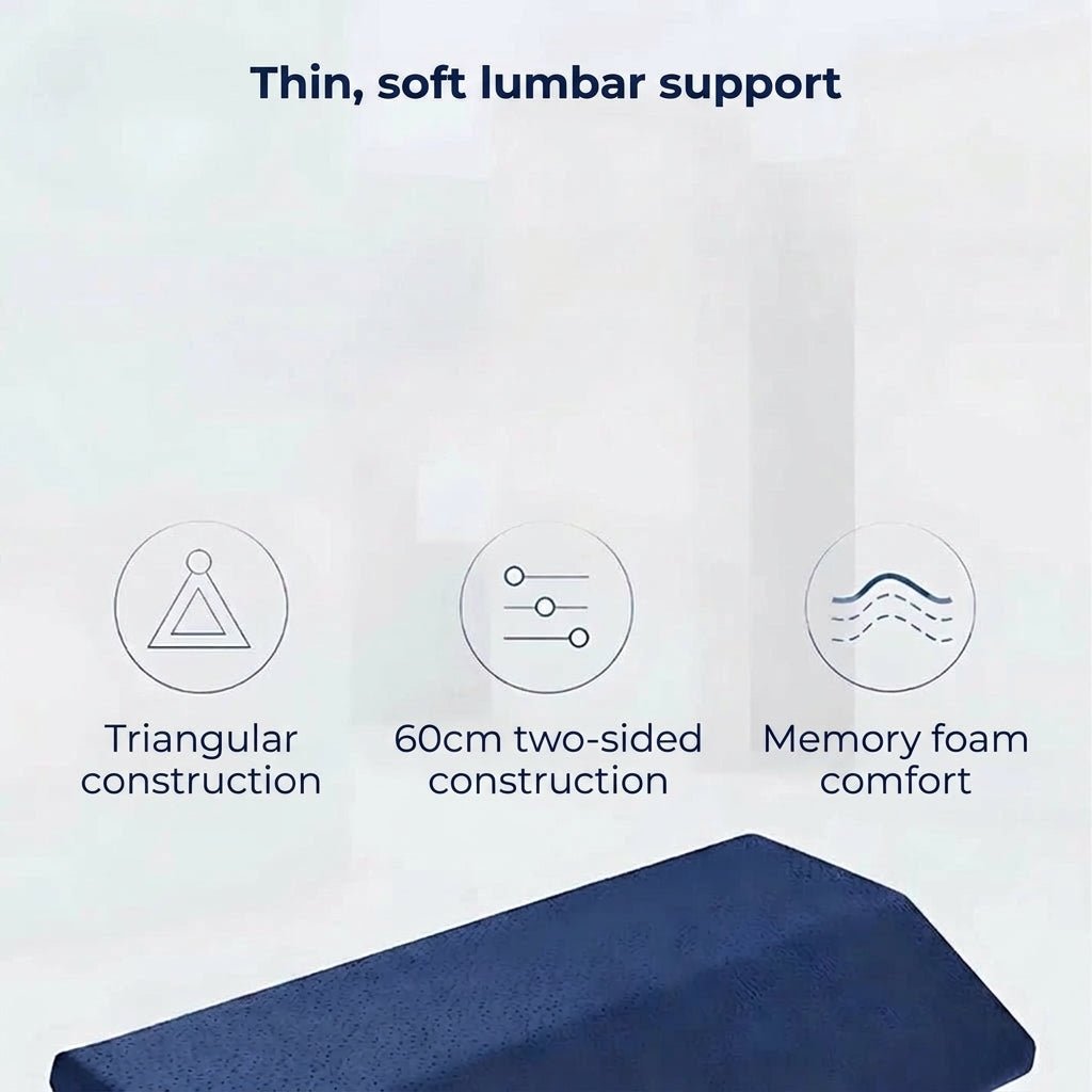 Lumbar Support Pillow for Sleeping – Ergonomic Cushion with Breathable Mesh Padding - We are MFEO