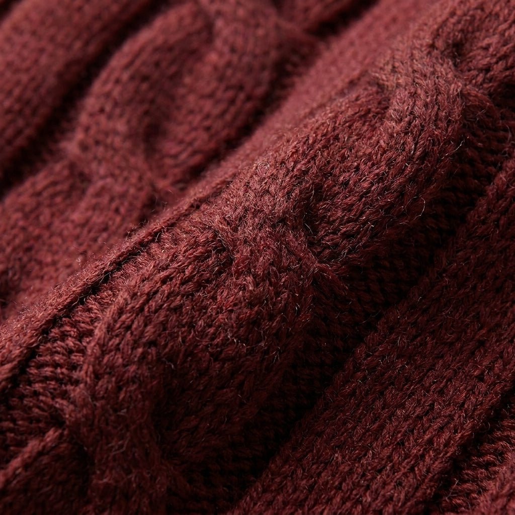 Men's Cable Knit Cardigan – Shawl Collar Sweater for Smart Casual Winter Layering - We are MFEO
