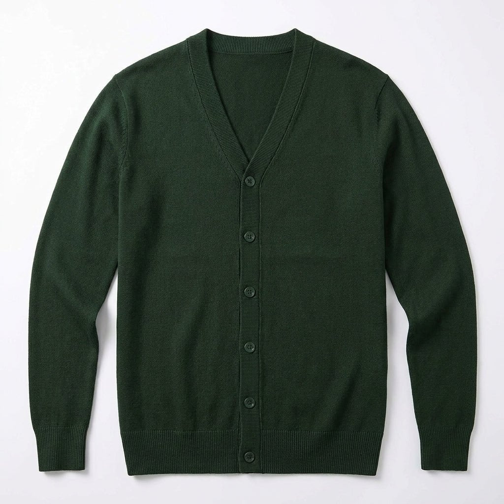 Men's Cardigan Sweater – Slim Fit V - Neck for Autumn and Winter Smart Casual Wear - We are MFEO