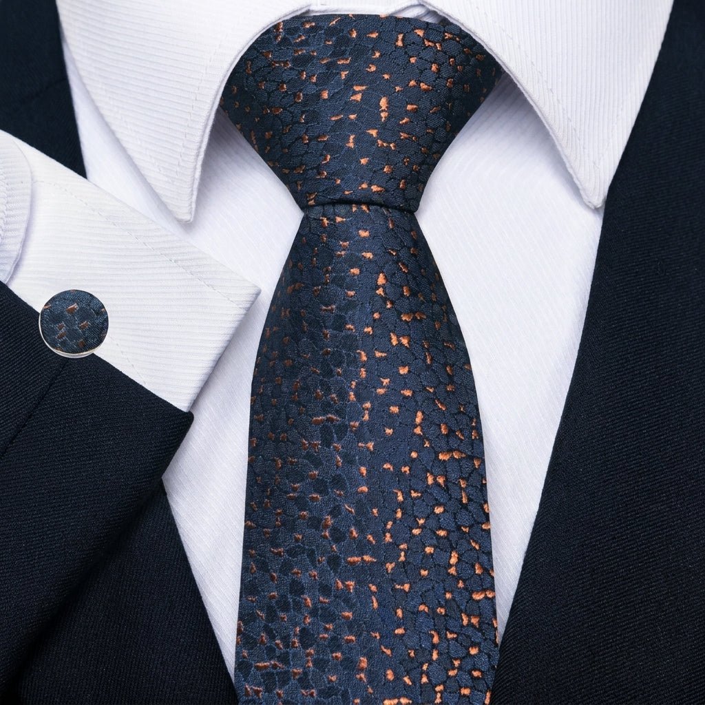 Men's Neckties with Pocket Square – Assorted Styles for Formal Events and Black Tie - We are MFEO