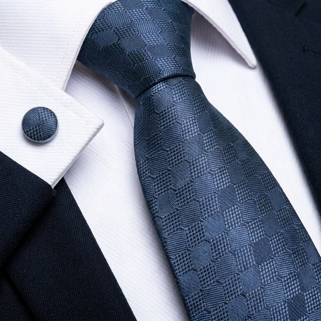 Men's Neckties with Pocket Square – Assorted Styles for Formal Events and Black Tie - We are MFEO