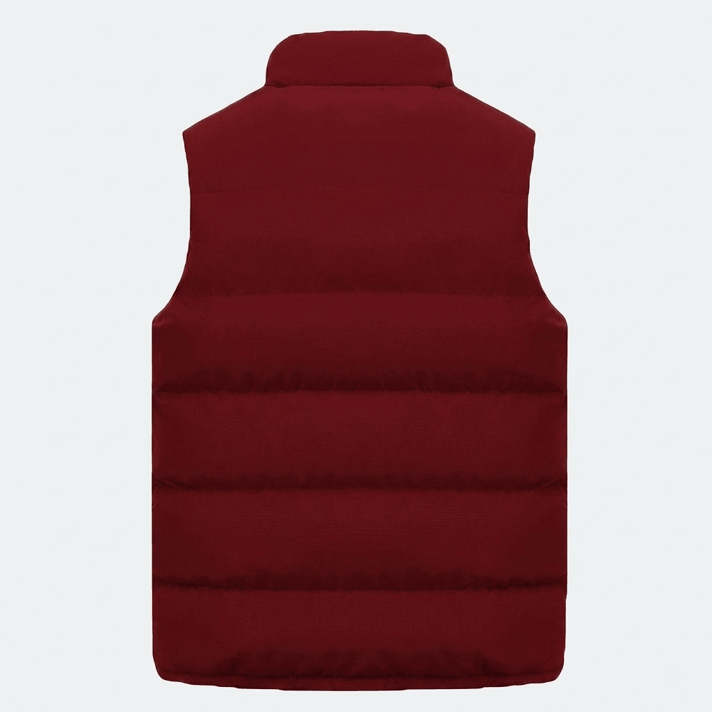 Men's Padded Gilet for Autumn – Zip Fastening, High Collar, Casual Wear - We are MFEO