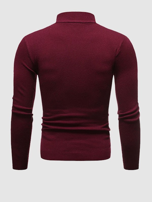 Men's Turtleneck Sweater – Slim Fit Design, Perfect for Casual Outings - We are MFEO