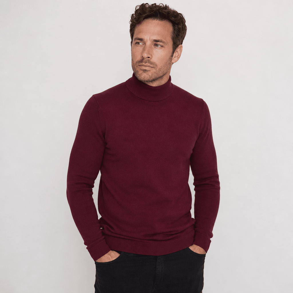 Men's Turtleneck Sweater – Slim Fit Design, Perfect for Casual Outings - We are MFEO