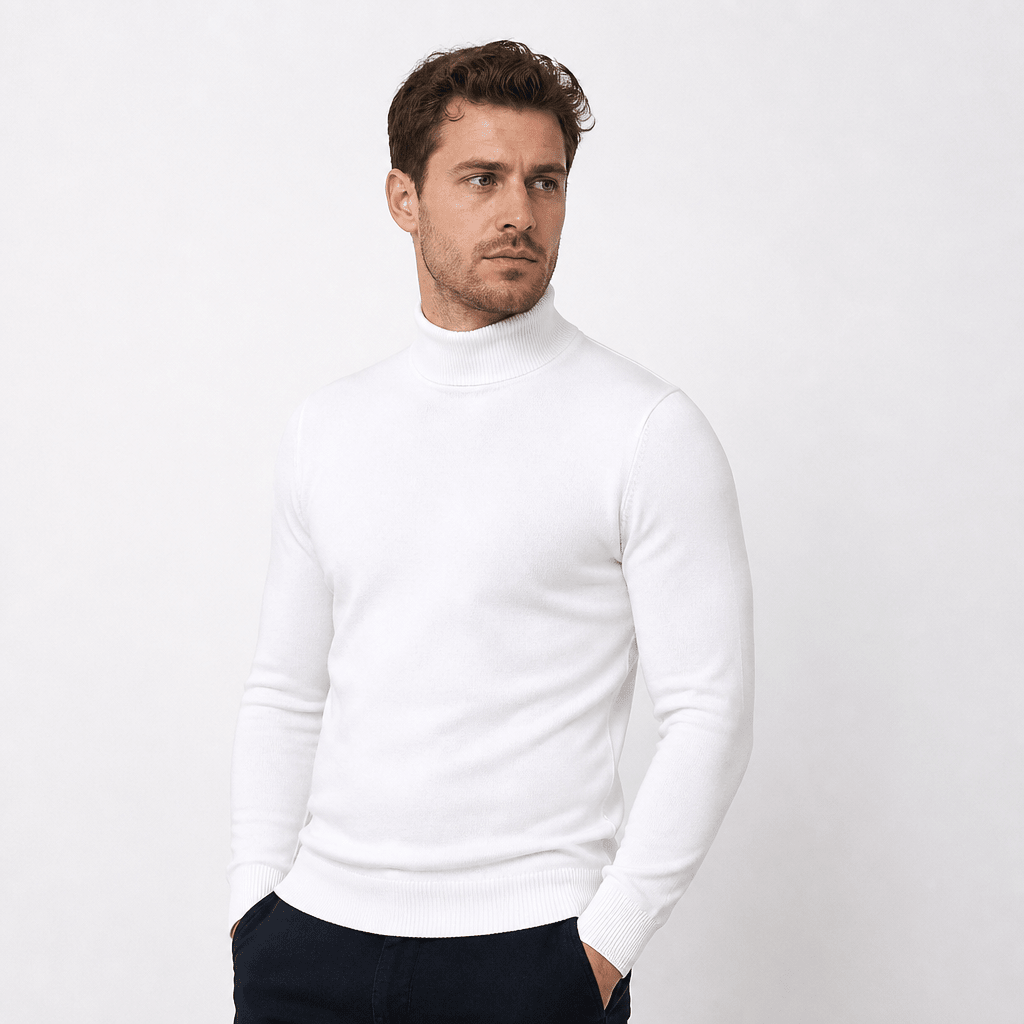 Men's Turtleneck Sweater – Slim Fit Design, Perfect for Casual Outings - We are MFEO